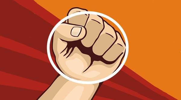 吃瓜群众击掌拳头比心